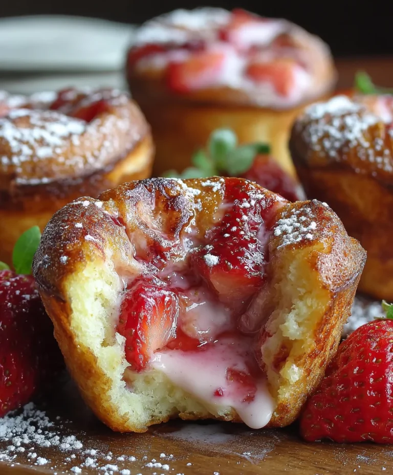 Strawberry French Toast Muffins – Easy & Delicious Breakfast