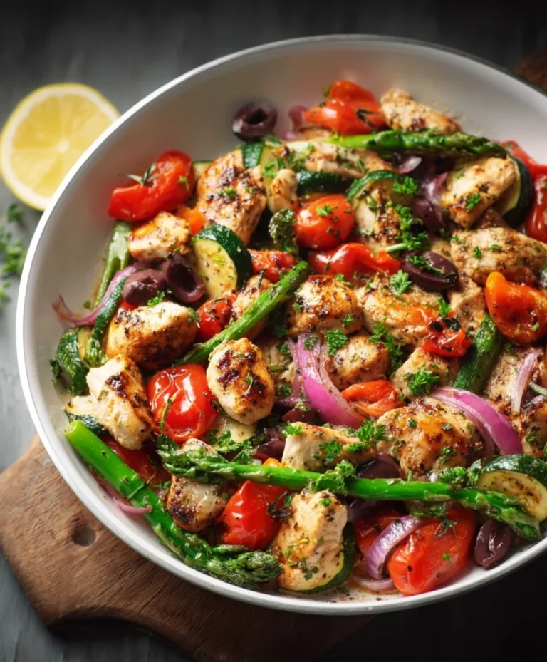 Easy Mediterranean Chicken Stir Fry – Quick Healthy Meal