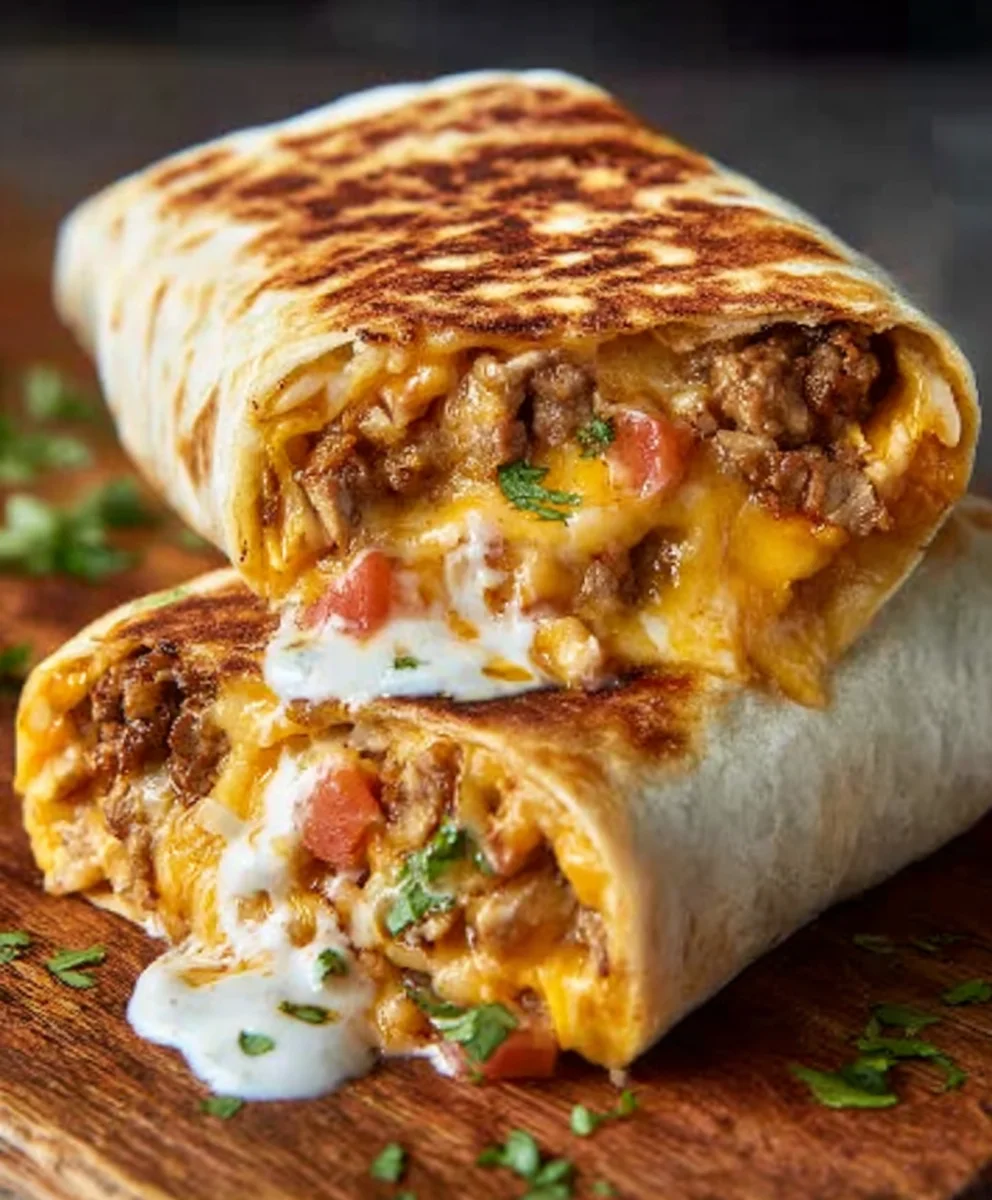 The Ultimate Grilled Cheese Burrito Recipe