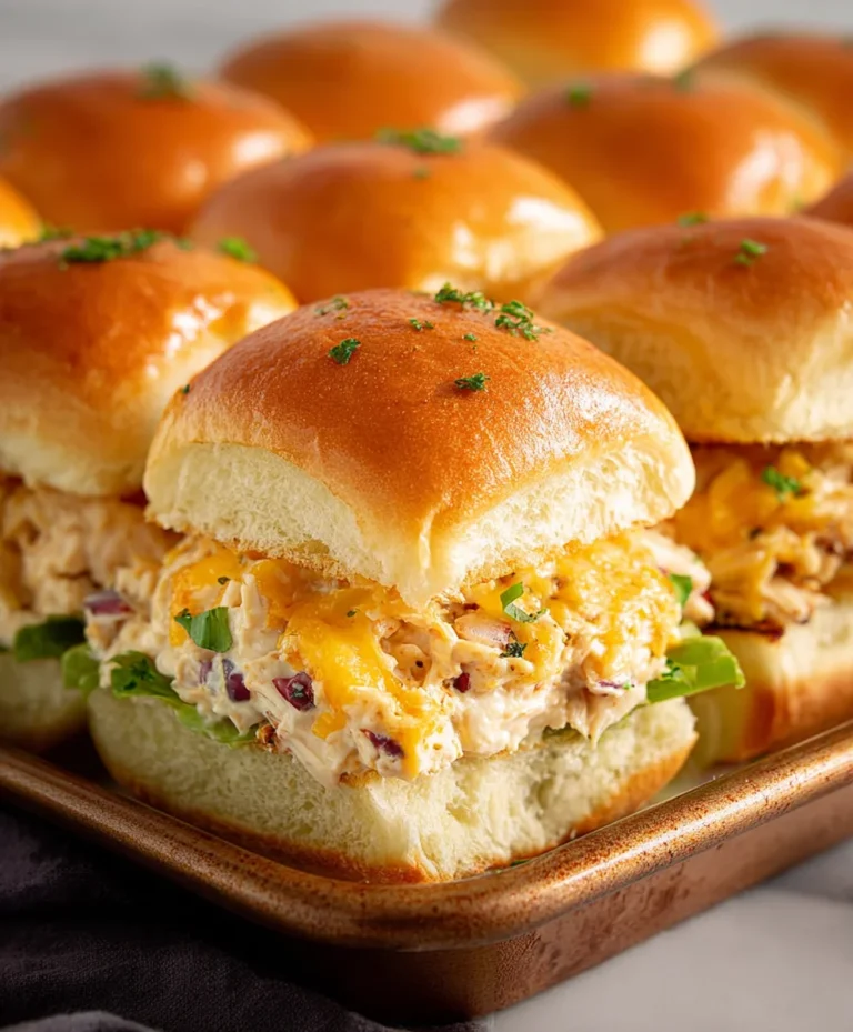 Easy Crack Chicken Sliders – Hawaiian Roll Recipe