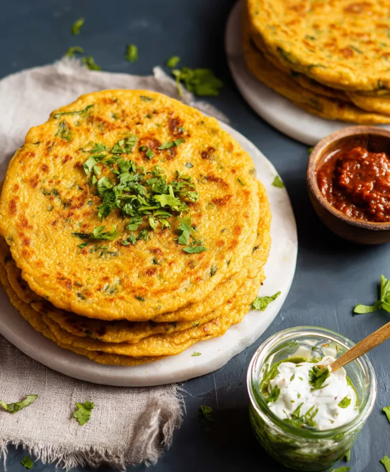 Masoor Dal Chilla Recipe – Savory Red Lentil Pancakes