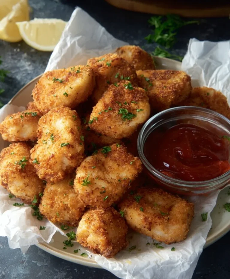 Easy Homemade Chicken Nuggets Recipe-Crispy & Delicious