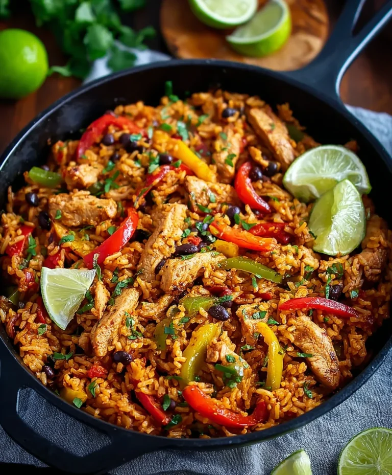 Easy One-Pan Fajita Beef Rice Bowls