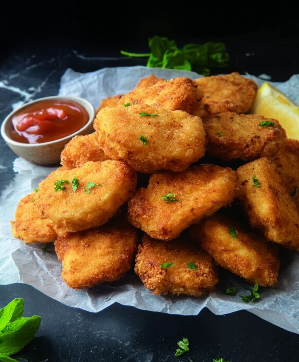 Easy Homemade Chicken Nuggets Recipe-Crispy & Delicious