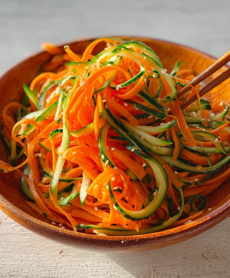 Easy Cucumber Carrot Salad Recipe – Refreshing & Healthy