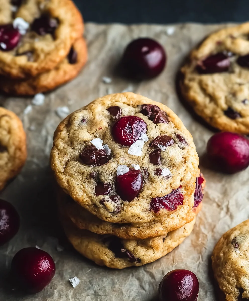 Cherry Chocolate Chip Cookie Bliss-Easy Recipe