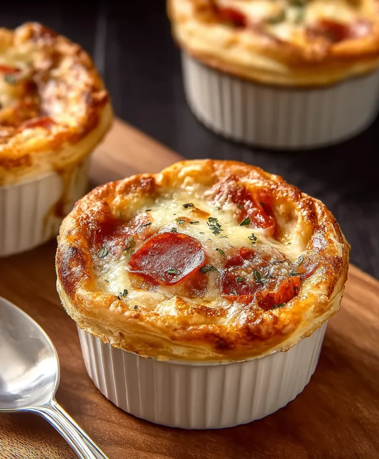 Mini Beef Pot Pies-Quick & Easy Pizza Flavors