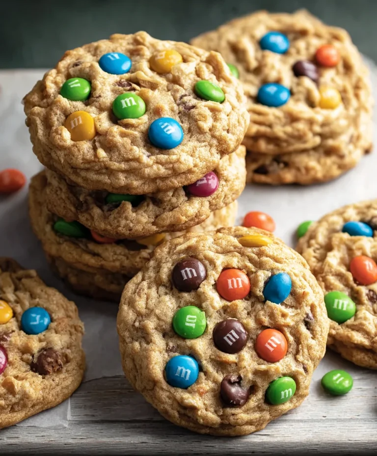 Monster Cookie Recipe – Deliciously Chewy & Easy