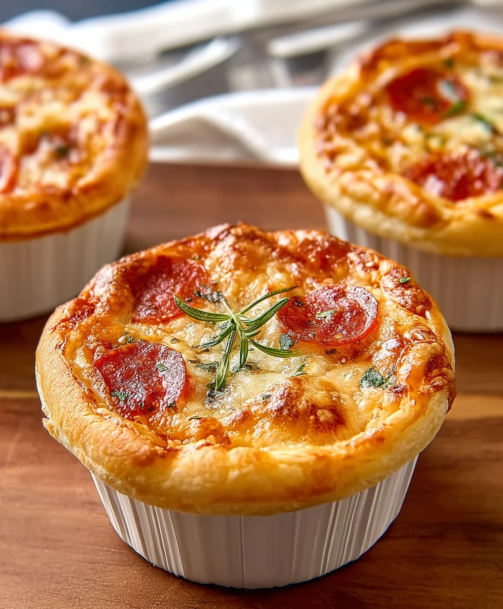 Mini Beef Pot Pies-Quick & Easy Pizza Flavors