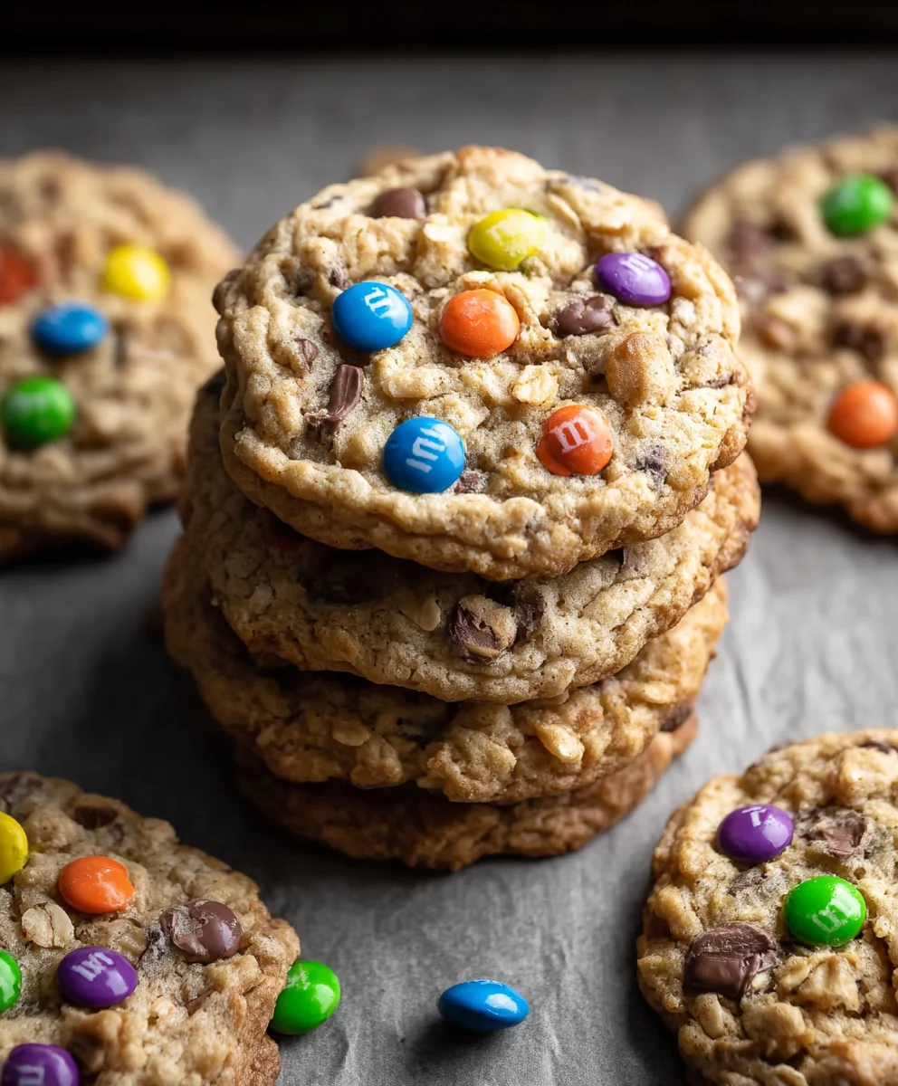 Monster Cookie Recipe - Deliciously Chewy & Easy