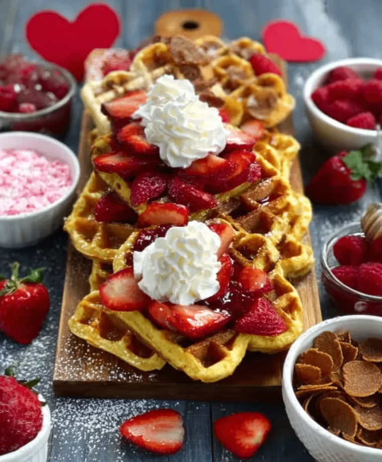 Vnon-non-non-non-non-alcoholic alternativeic Vnon-alcoholic alentines Waffle Board-Easy Recipe