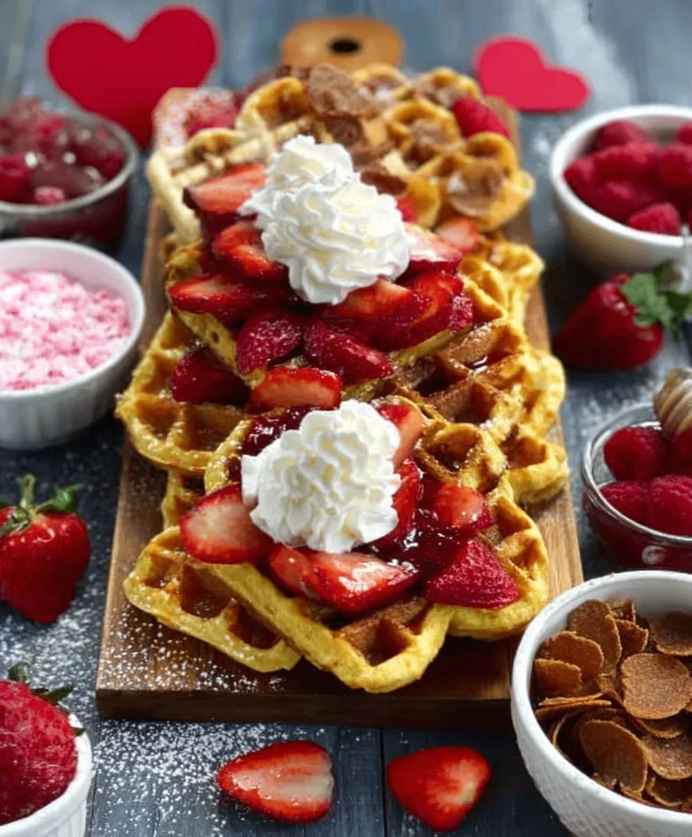 Vnon-non-non-non-non-alcoholic alternativeic Vnon-alcoholic alentines Waffle Board-Easy Recipe