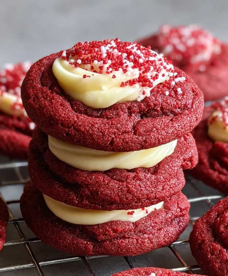 Cream Cheese Red Velvet Cookies – Delicious & Easy Recipe