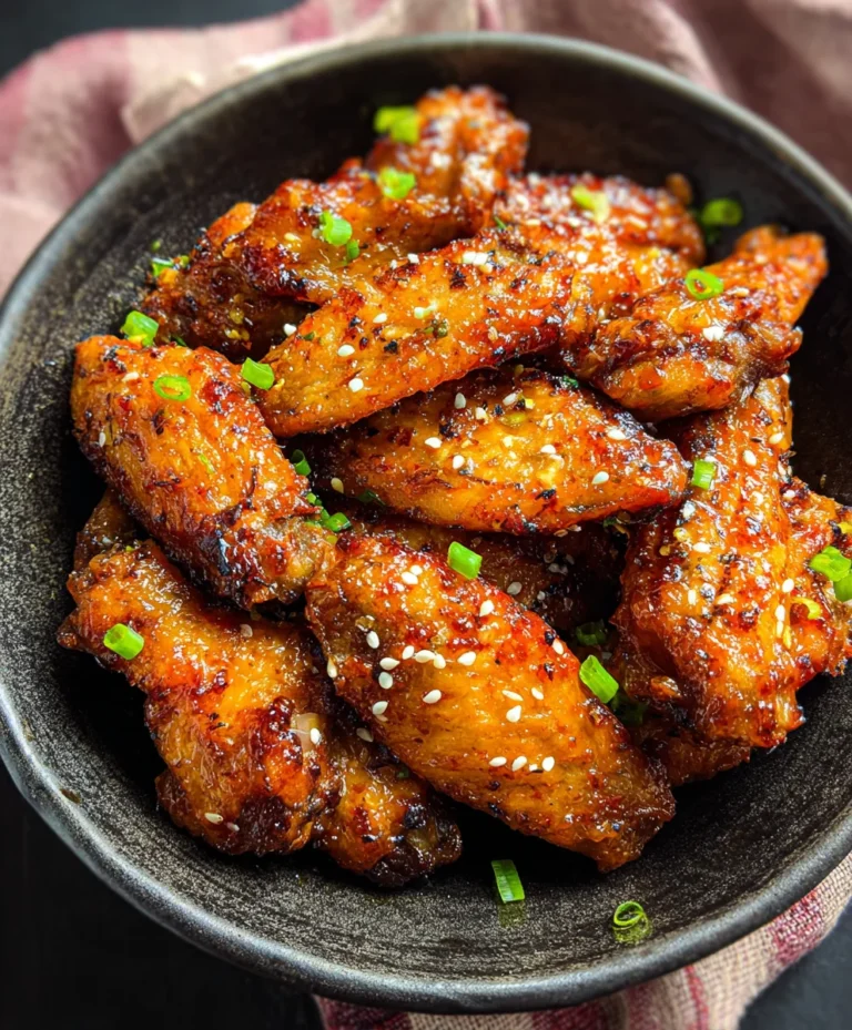 Juicy Honey Garlic Beef Wings Recipe