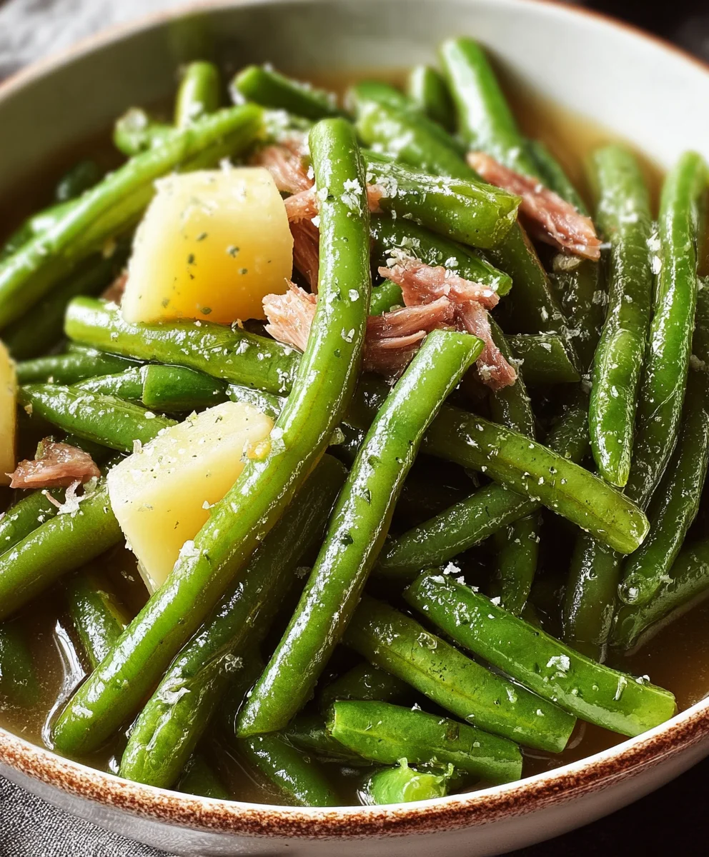 Southern Green Beans Recipe - Easy & Delicious