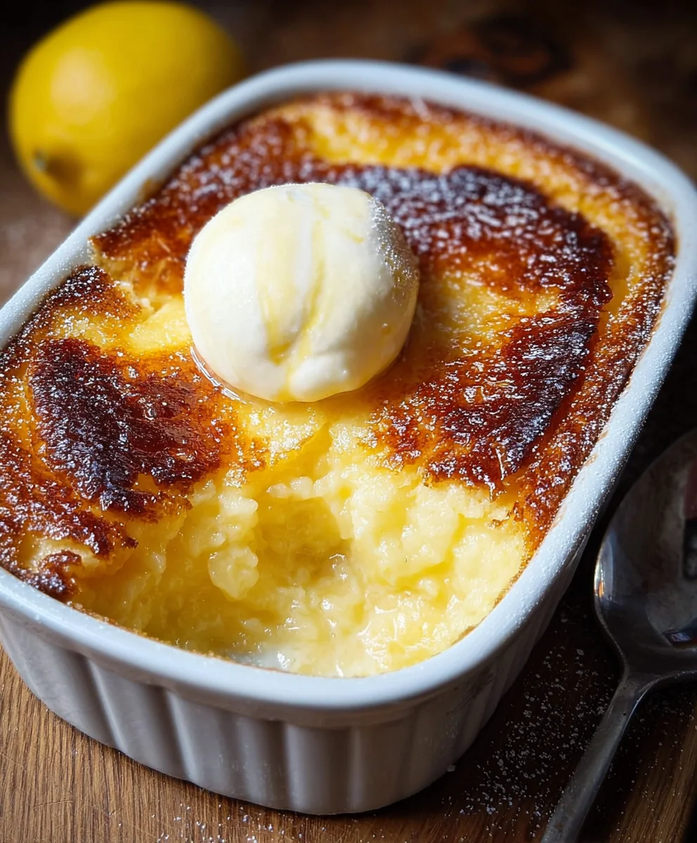 Jamie Oliver Self-Saucing Lemon Pudding Recipe