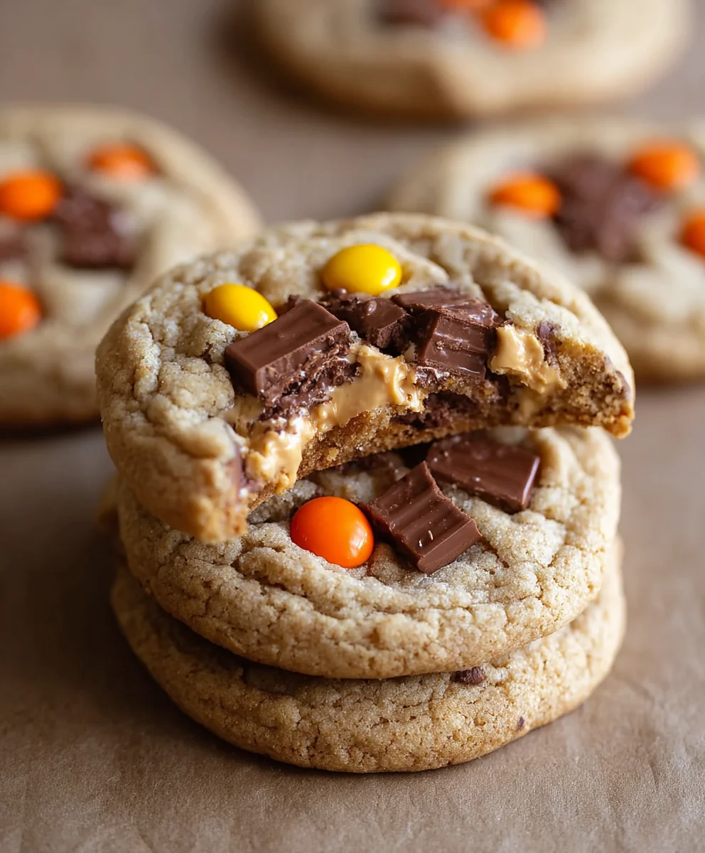 Reese's Cheesecake Cookies-Decadent Peanut Butter Cups