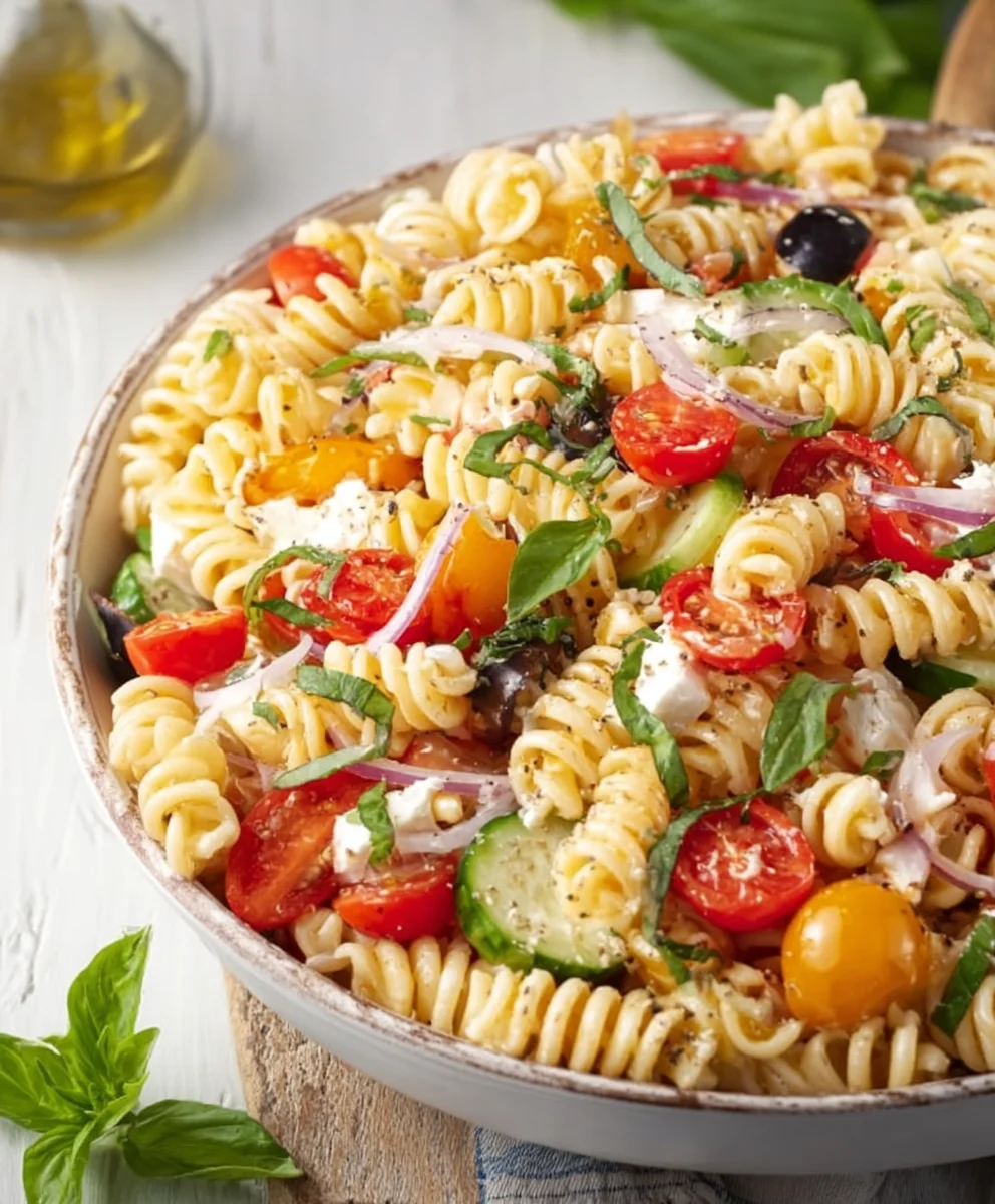 High-Protein Italian Pasta Salad - Delicious & Healthy
