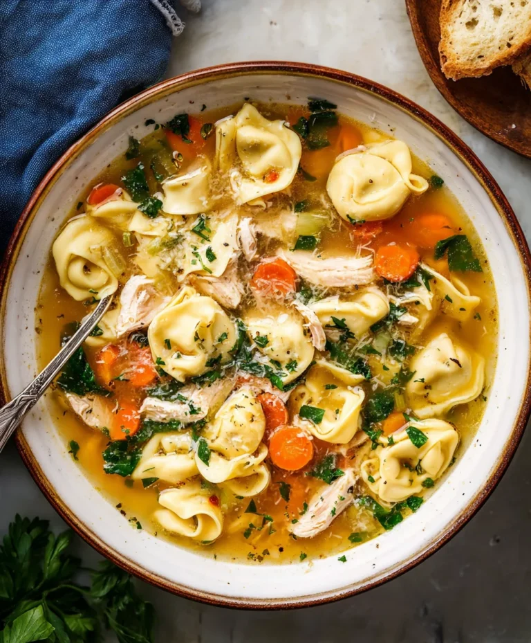 Easy Chicken Tortellini Soup – Quick Comfort Meal