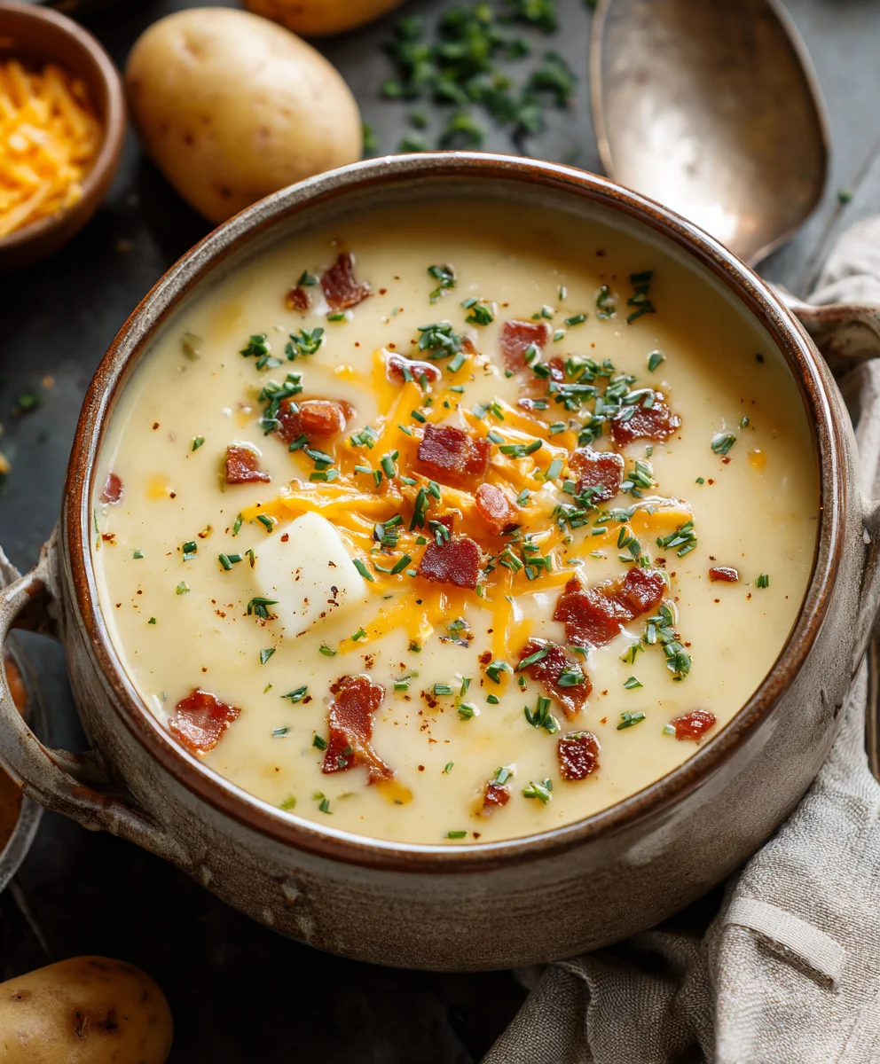 Easy Potato Soup - Creamy Comfort Food Recipe