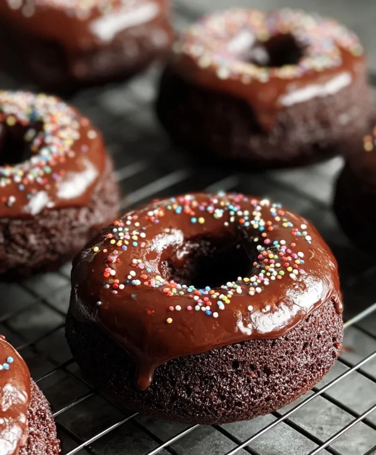 Decadent Chocolate Baked Donuts – Easy & Delicious