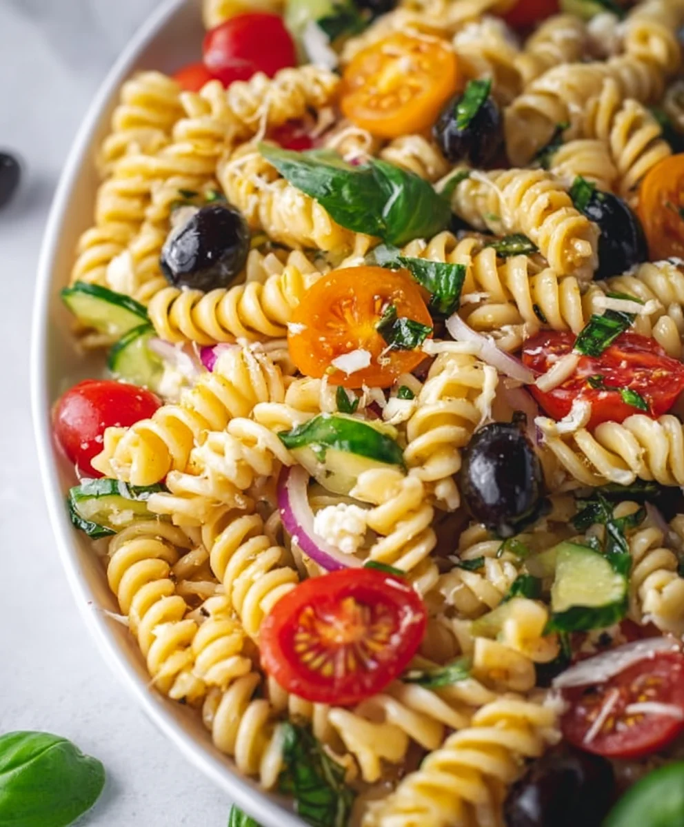 High-Protein Italian Pasta Salad - Delicious & Healthy