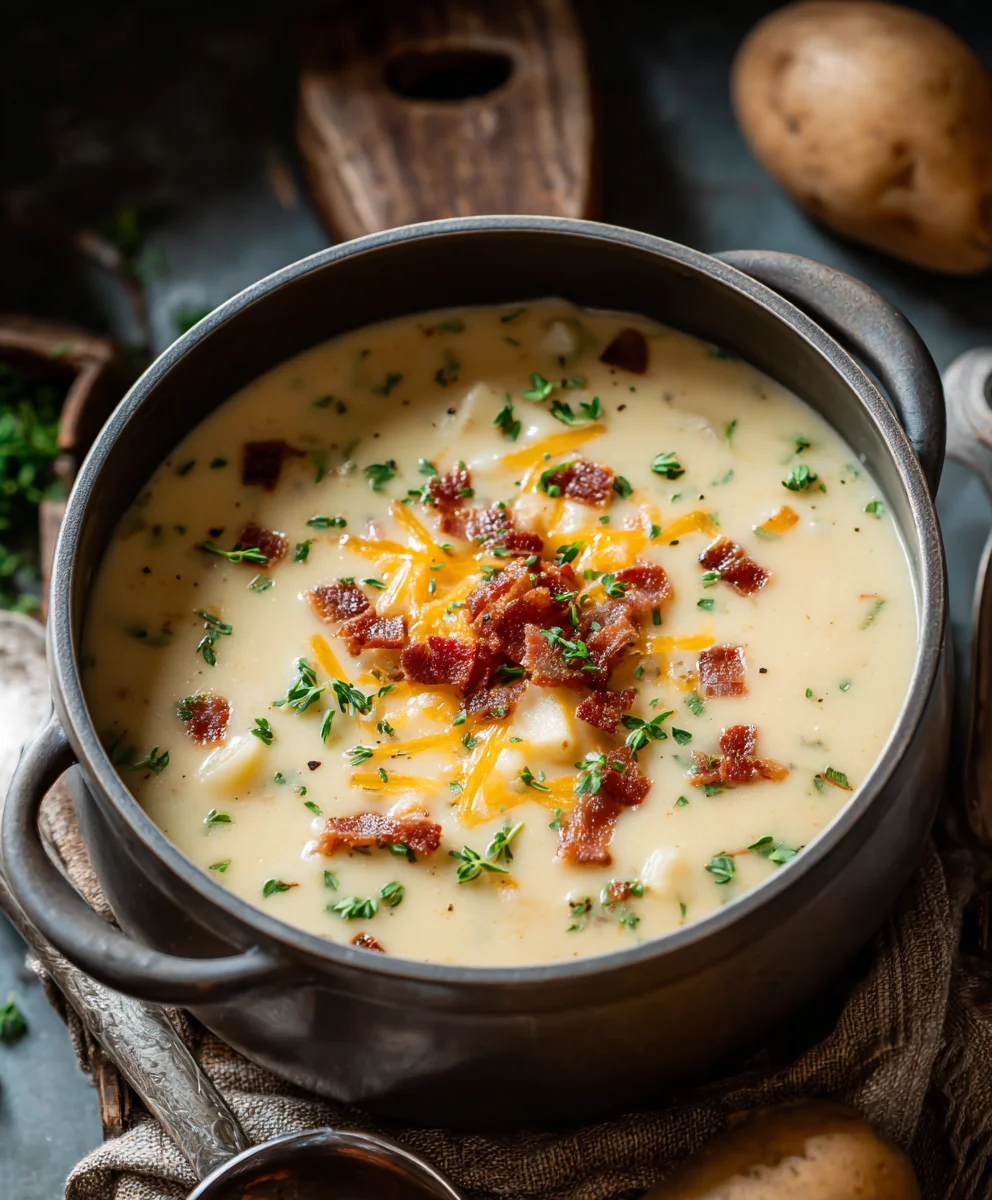 Easy Potato Soup - Creamy Comfort Food Recipe