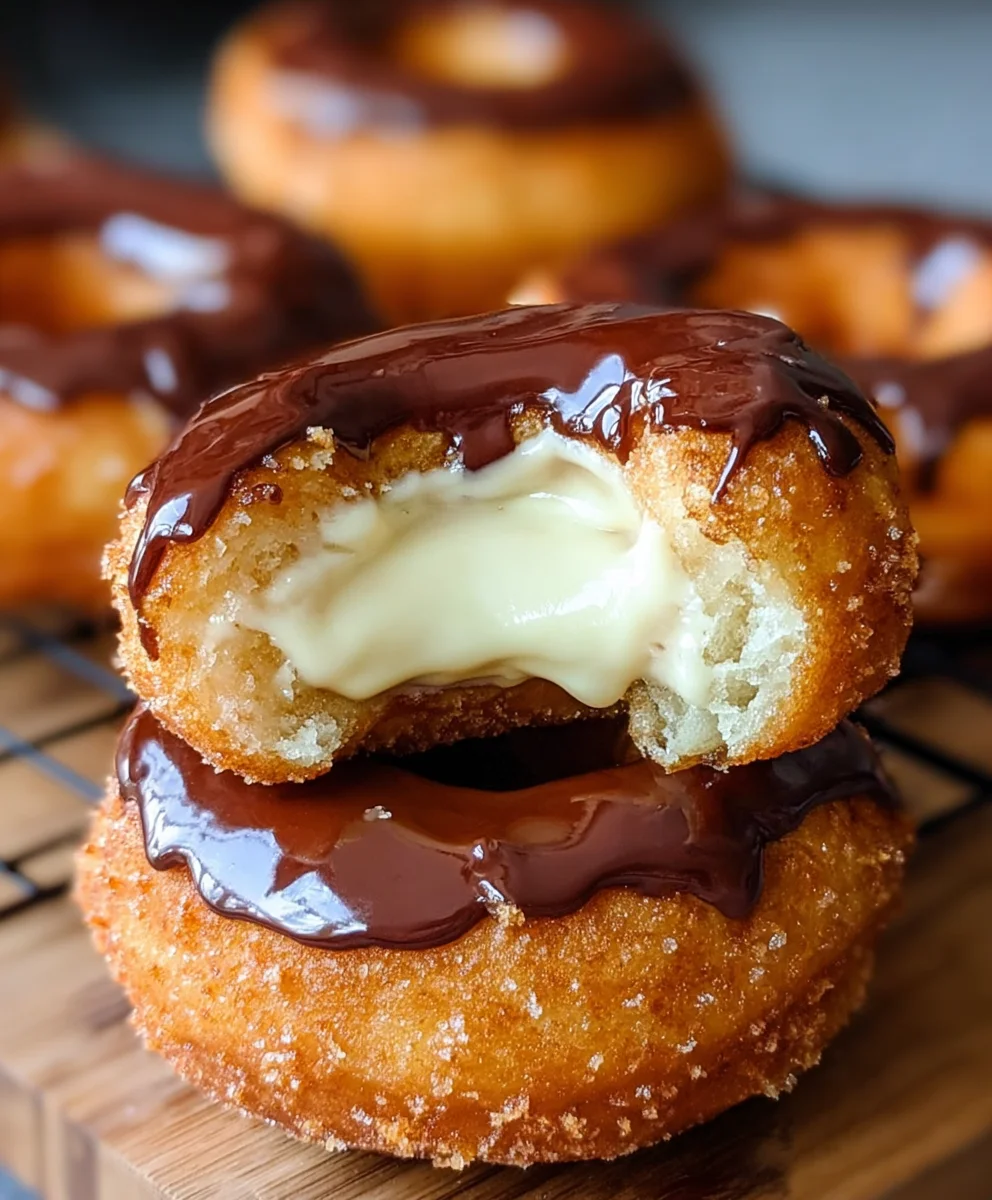Baileys Extract-Inspired Cheesecake Doughnuts-Creamy Deliciousness