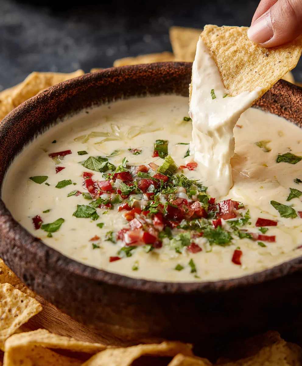 Easy Queso Blanco Cheese Dip Recipe - Creamy & Delicious