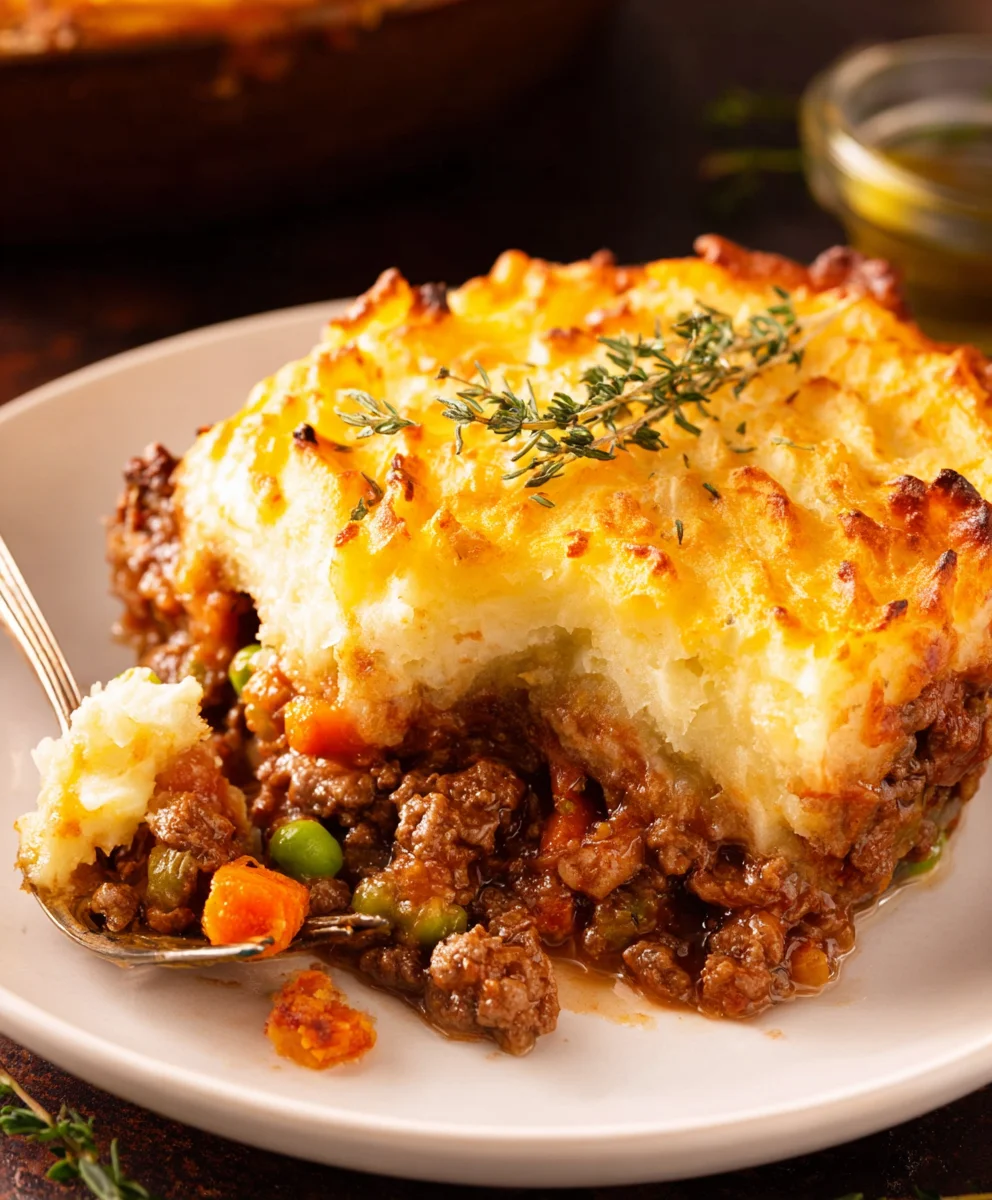 Easy Homemade Beef Shepherd's Pie Recipe