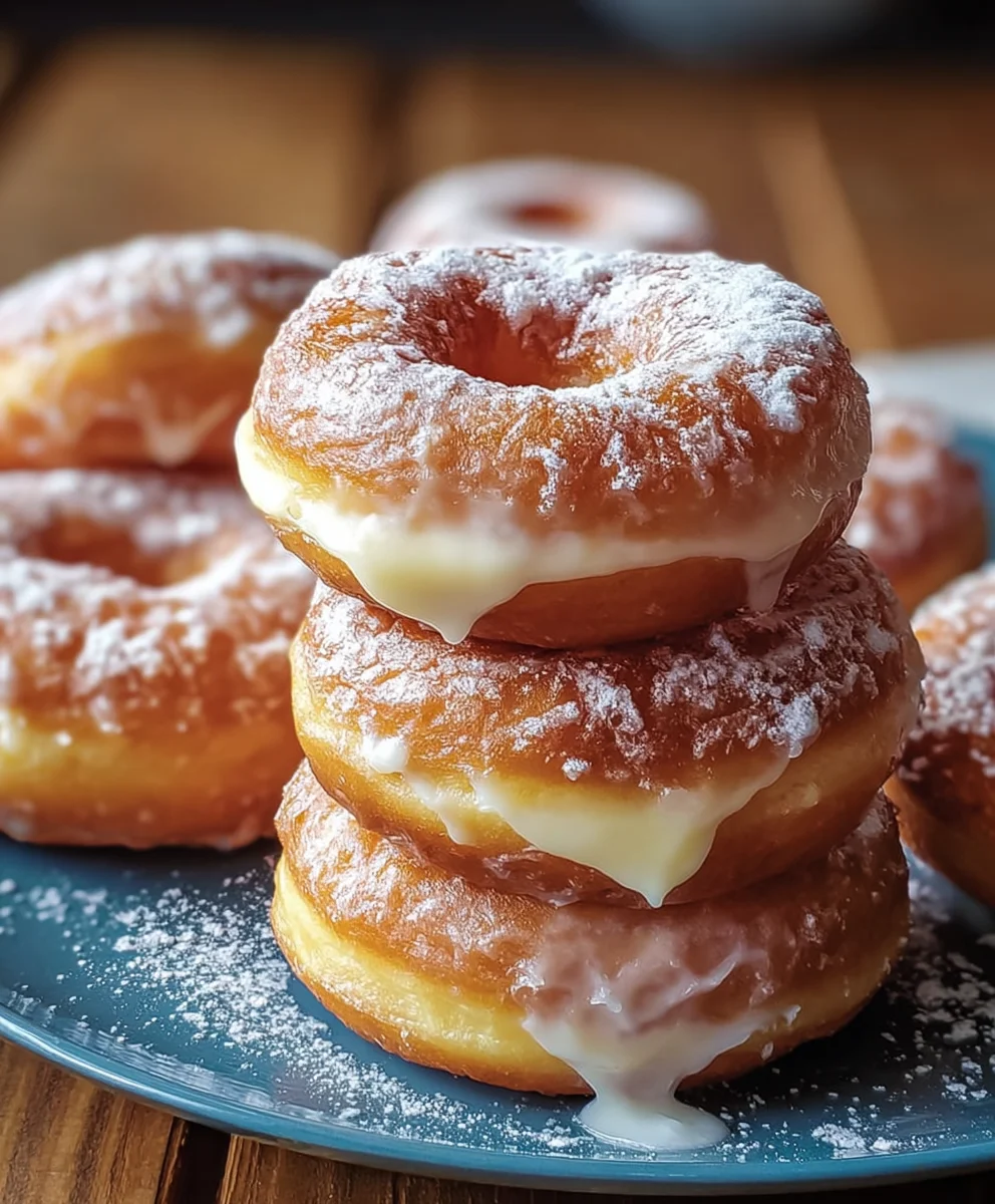 Milky Cheese Donuts-Irresistible Creamy Bites