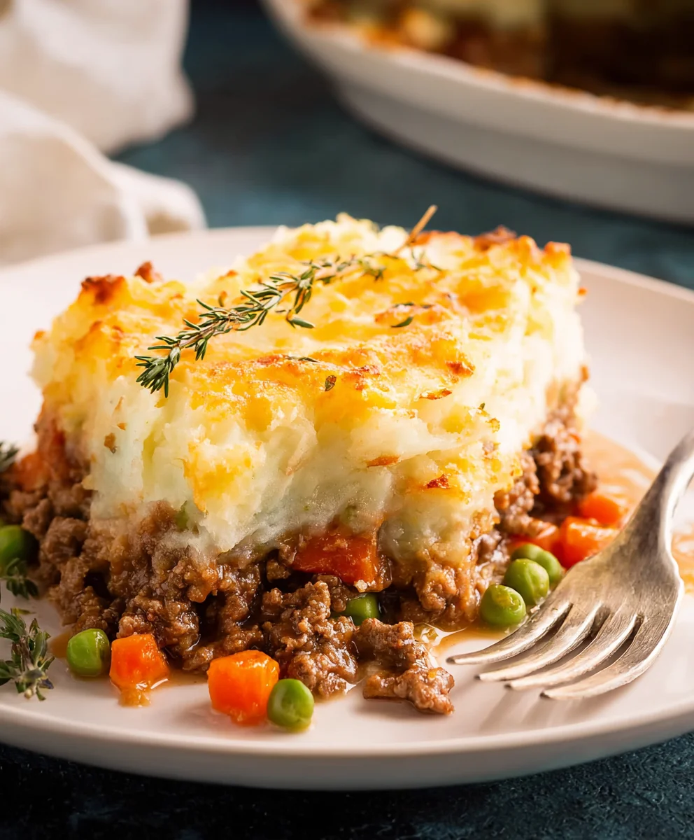 Easy Homemade Beef Shepherd's Pie Recipe