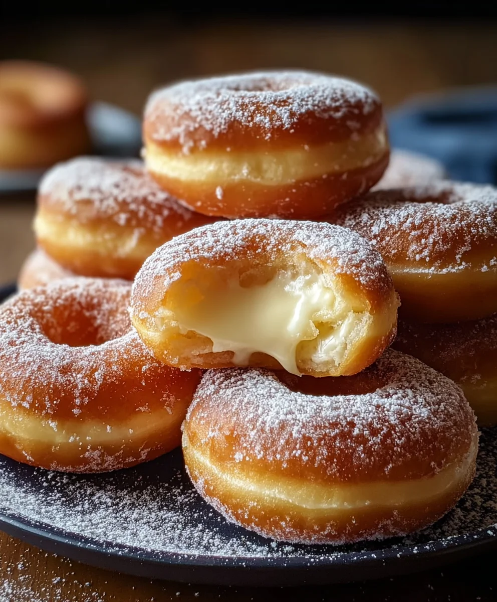 Milky Cheese Donuts-Irresistible Creamy Bites