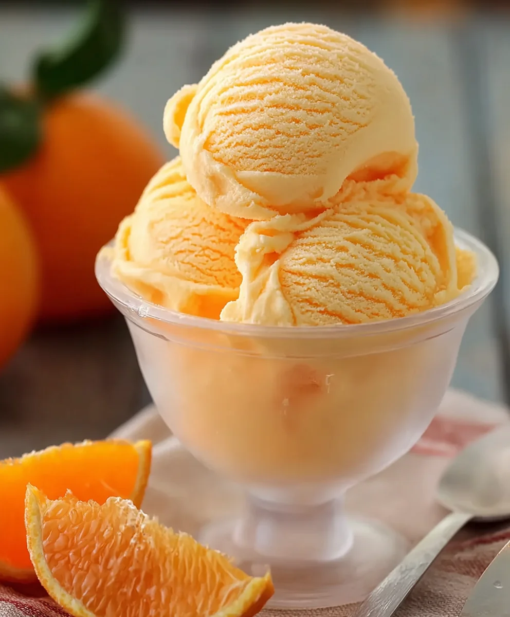Easy Orange Crush Sherbet Recipe - Refreshing & Zesty