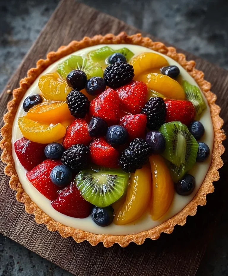Easy Fruit Tart Recipe – Fresh & Delicious Dessert