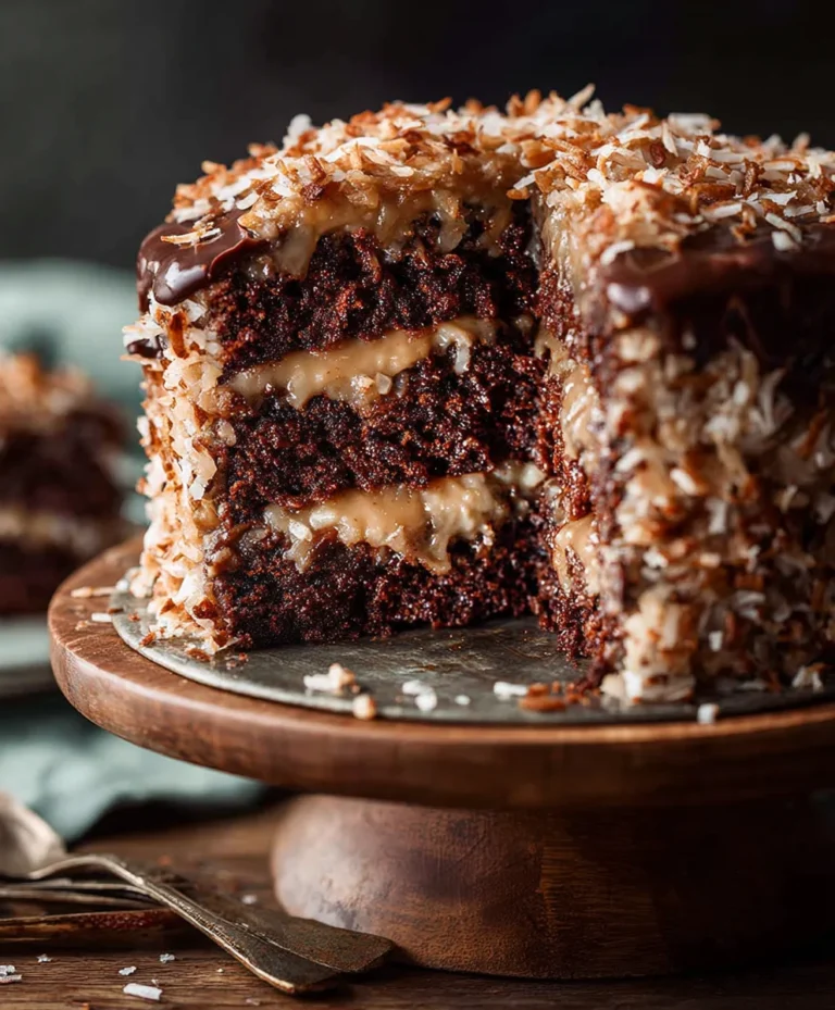Authentic German Chocolate Cake Recipe-Rich & Decadent