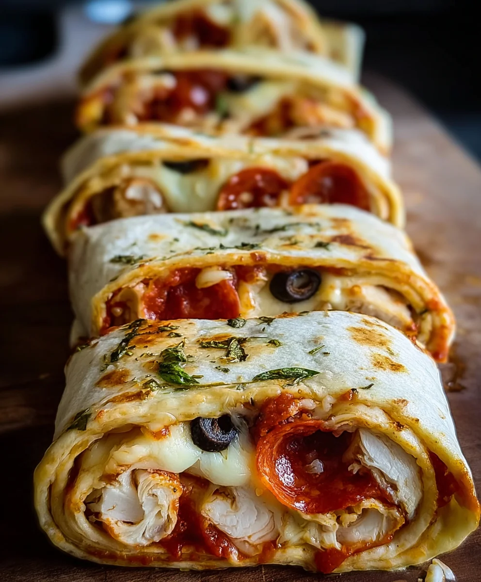 Easy Baked Pizza Wraps - Quick & Delicious Meal Idea