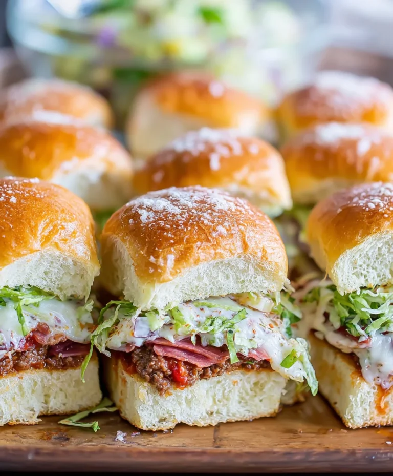 Beef Italian Grinder Sliders – Easy & Delicious Recipe