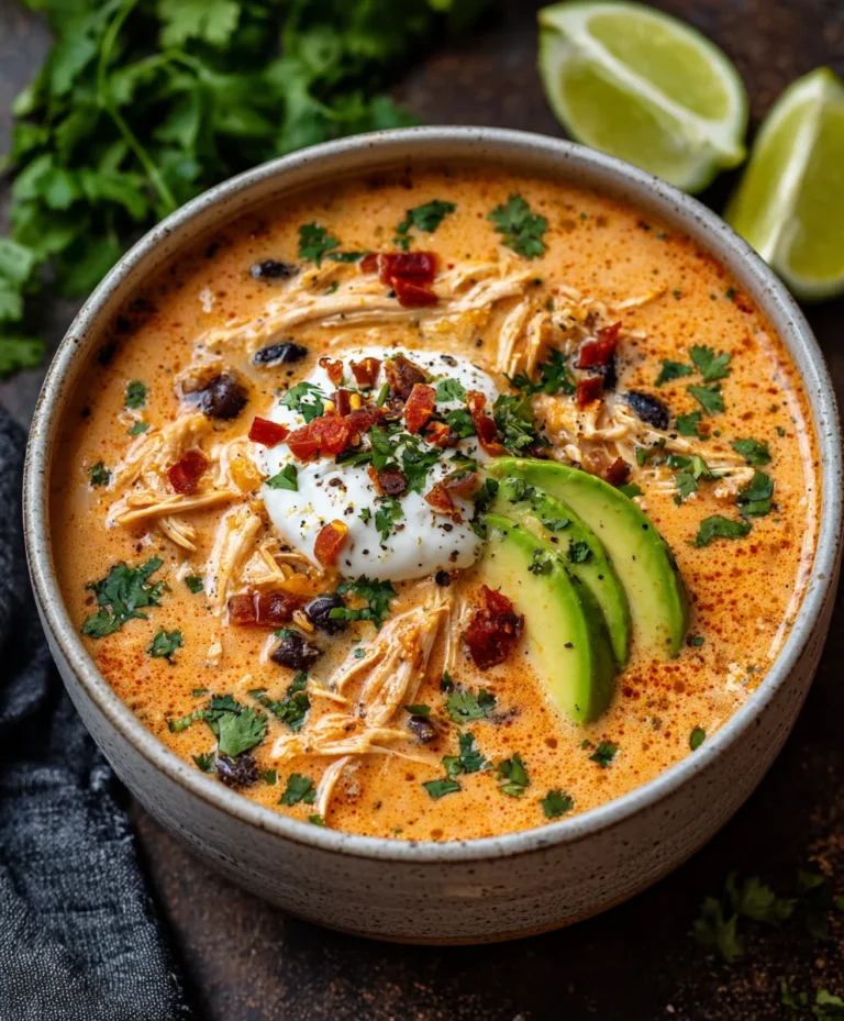 Creamy Chicken Enchilada Soup – Easy Comfort Food