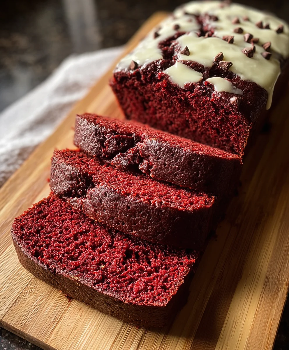 Red Velvet Banana Bread Recipe-Decadent & Delicious