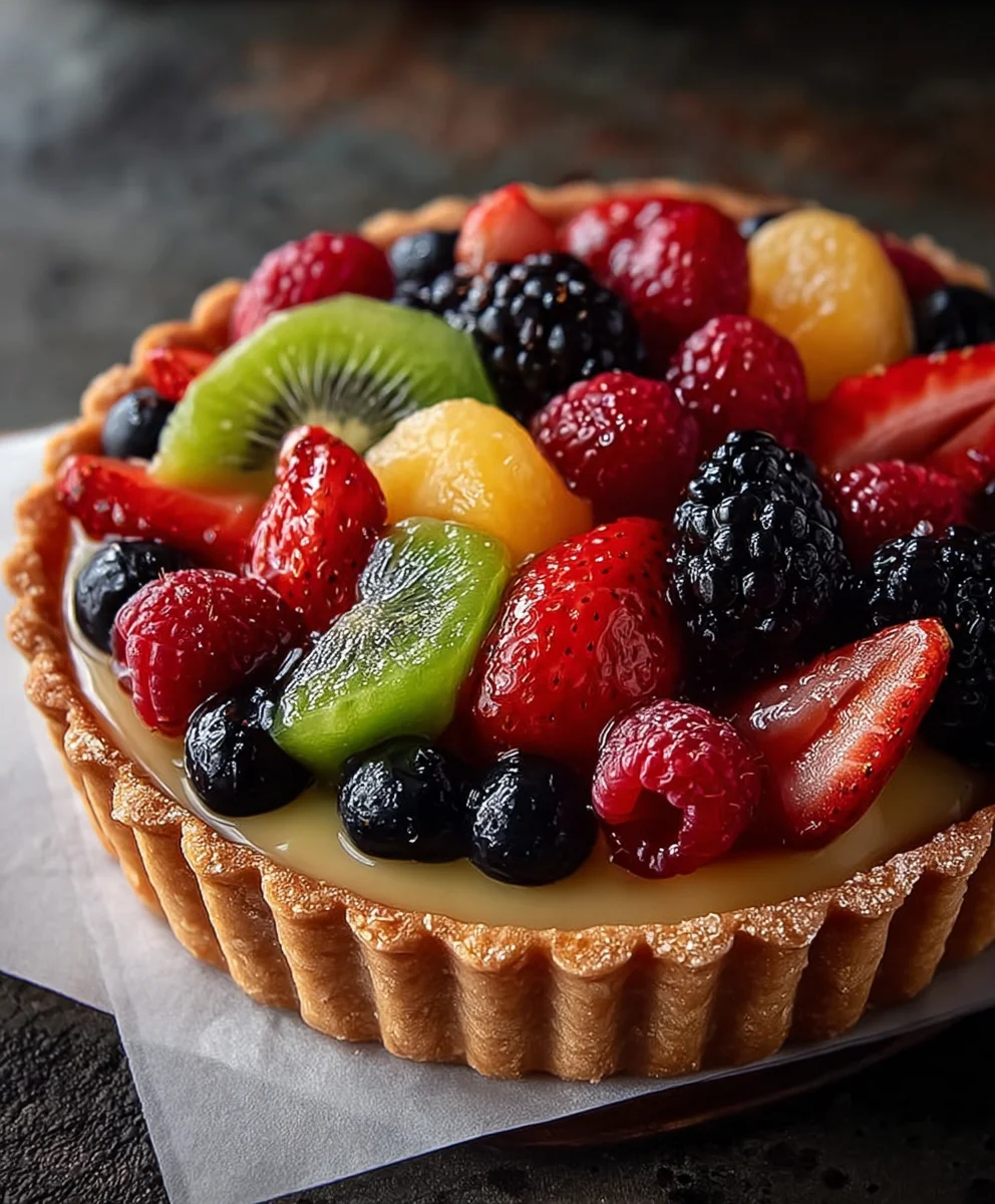 Easy Fruit Tart Recipe - Fresh & Delicious Dessert