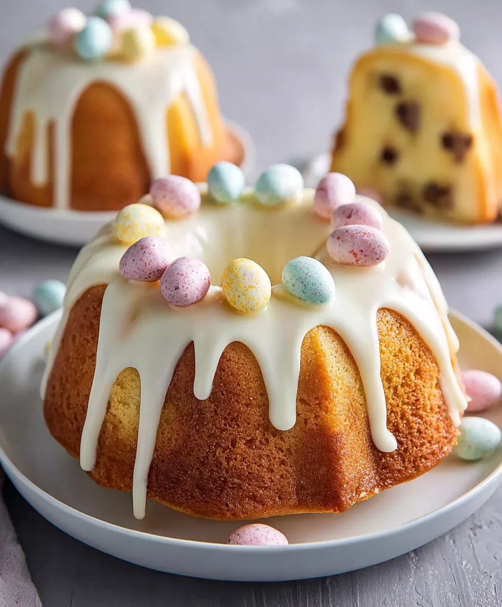 Surprise Inside Easter Bundt Cakes-Sweet Delight