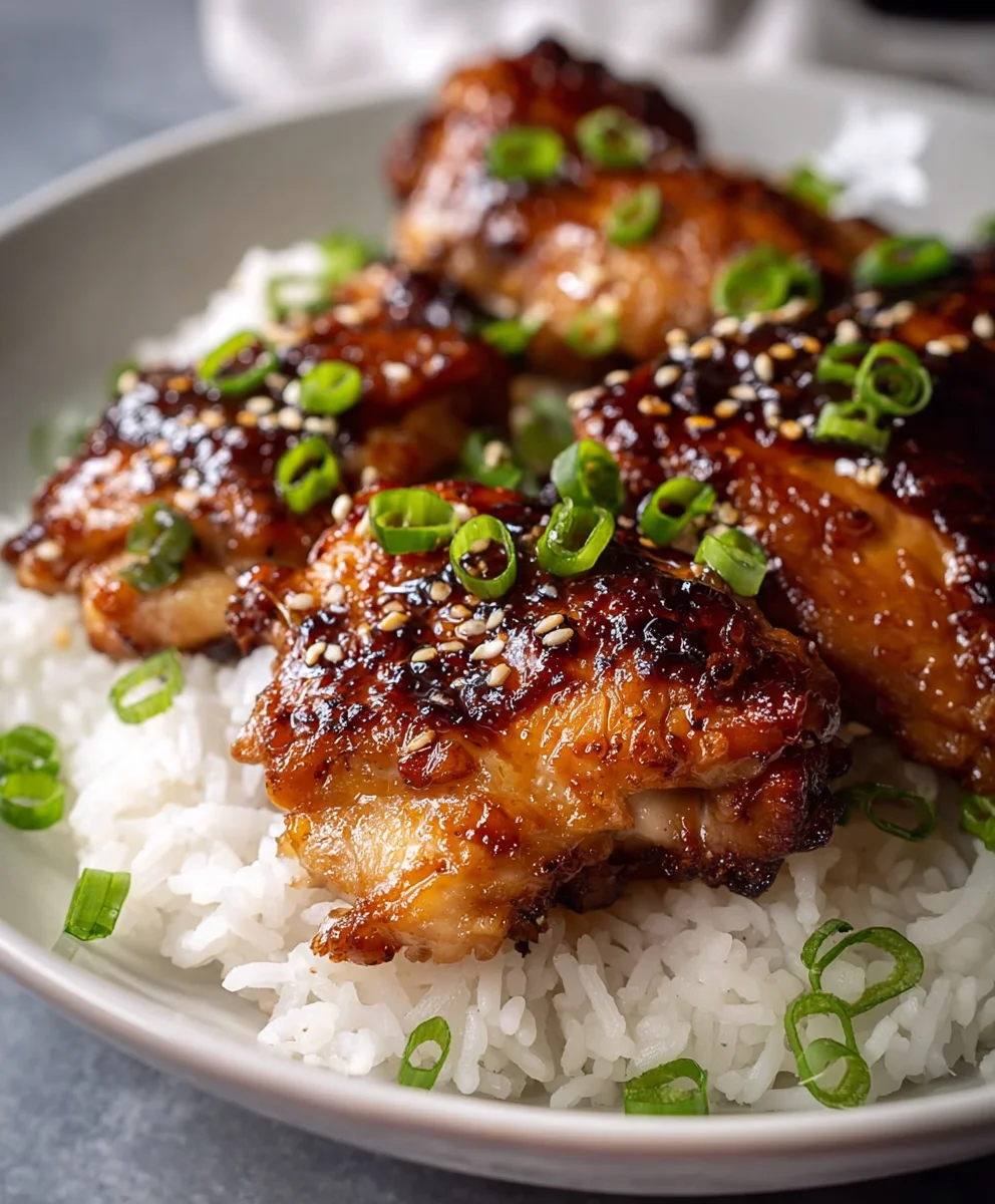 Easy Soy Garlic Chicken Thighs - Quick Weeknight Dinner