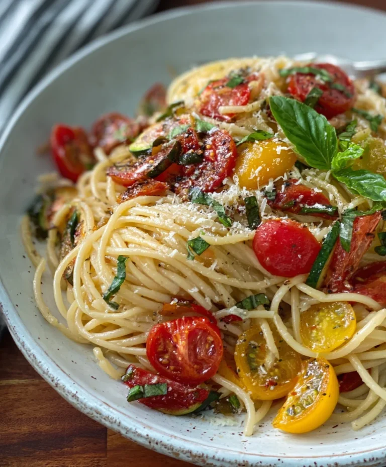 Ina Garten’s Summer Garden Pasta- Fresh Flavors