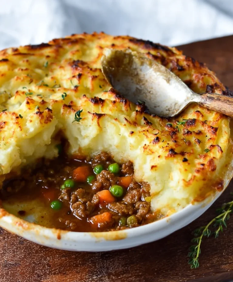 Hearty Beef Shepherd’s Pie Recipe-Comfort Food Classic