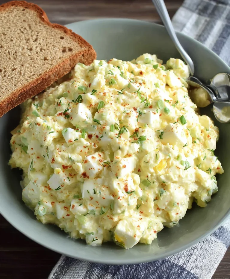 Simple Cottage Cheese Egg Salad – Easy & Creamy