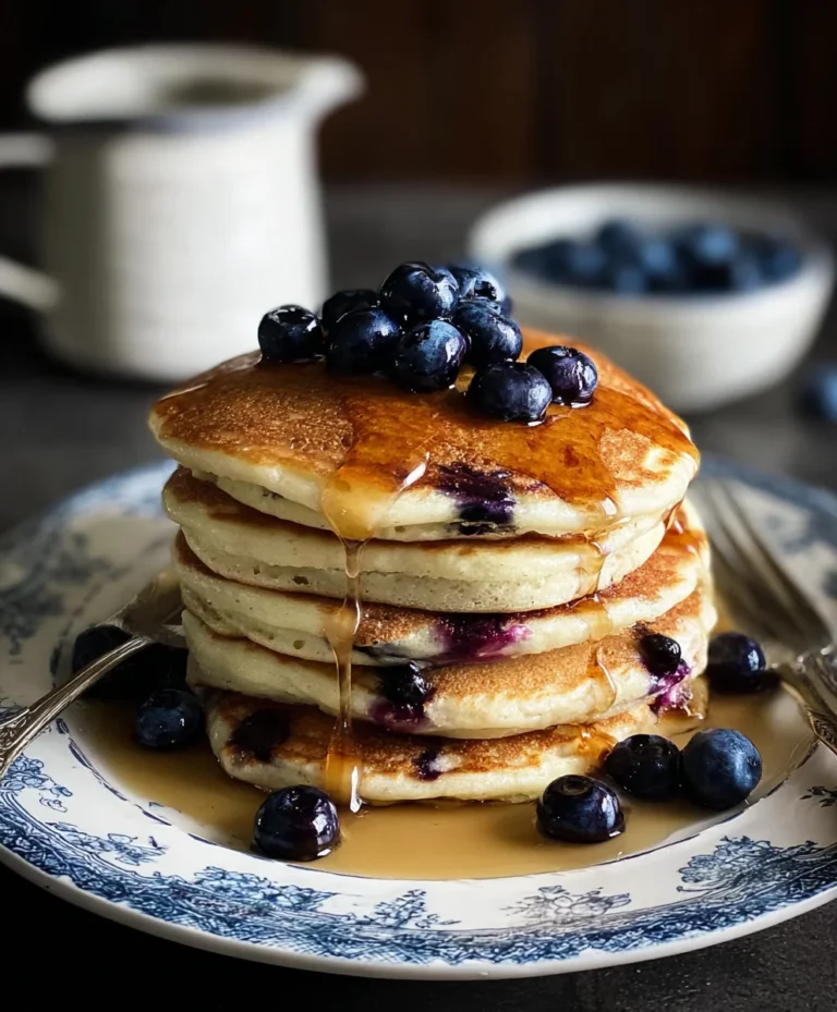 Easy Blueberry Pancakes-Fluffy & Delicious Recipe
