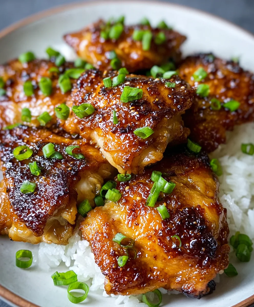 Easy Soy Garlic Chicken Thighs - Quick Weeknight Dinner