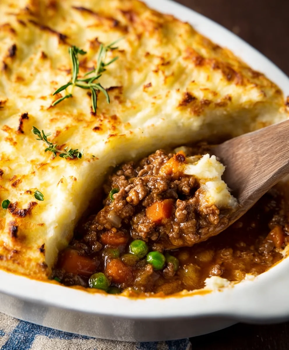 Hearty Beef Shepherd's Pie Recipe-Comfort Food Classic
