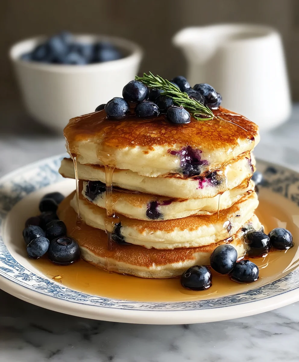 Easy Blueberry Pancakes-Fluffy & Delicious Recipe